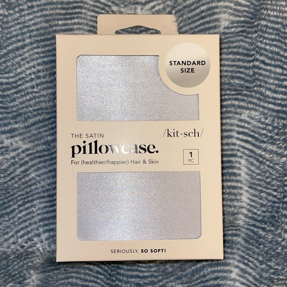 Kitsch Satin Pillow Case - Queen/Standard Size